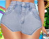 (A)Light Blue Jean Skirt