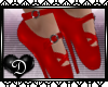 {D} Ballet Heels RED