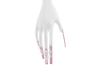 S. Pink Design Nails