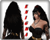 XE Long wavy hair Black