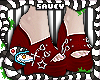 Red Charm Heels
