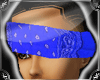 [M] Blue Head Bandana