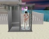 beach house shower