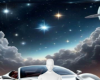 Nice space car bg