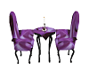 dessert table purple