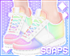 +School Sneakers Rainbow