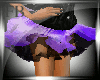 1FB~La Purple&Blk Dress