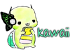 Kawaii Turtle Sticker