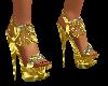 fs  gold  diamond shoes