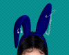 Blue Bunni Ear X