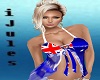 Australian Flag Sexy Top