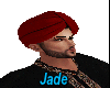 J* Red Turban