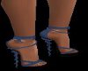 LV blue heels