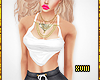 ! Chained Top White