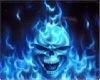 KSticker:Flaming Skull B