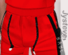Red Babe♋Joggers M