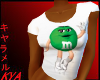 {KYA} Green M&M Tee