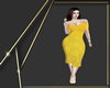 Yellow Cocktail Dress