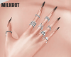 Sexy Nails  + Rings Set