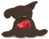 brown stuffed dog