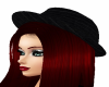 pinstripe fedora redhair