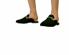 (F) Dark Green Loafer