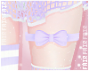 F. Garter Bow Purple RL