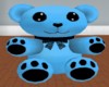 Light Blue Bear Chair