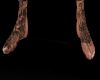 feet skull tattoos