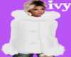 ivy-Fur Coat White