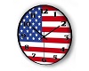 Ameica 4th of July Clock