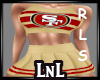 49ers cheerleader RLS