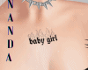 N  ♡ Baby Girl Tatto