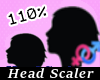 AC} Head Scaler 110 %