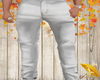 white casual pants