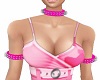 Spiked Collars Pink