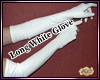 Long White Glove