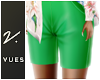v. Tennis Shorts Green