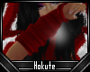 [H] Red/White Arm Warmer