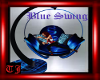 { TJ } Blue swing Chair 