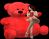 Red Teddy Seat