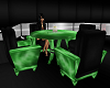 Swanky Green Club Table