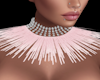 Diamond Pink Fur Collar