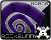 [rb] Curly Horns Purple