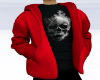 ~B&D~ Red Coat/Blk Skull