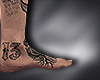 Male Henna Feet