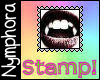 {N} Vampire Lips Stamp