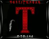 Red "T" Letter