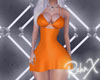 R | Orange Chemise Dress
