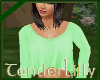 short sweater/green